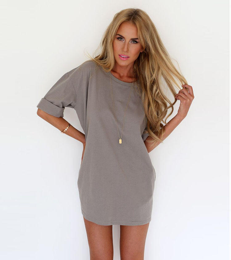 Платья туника фото Женское летнее шифоновое платье, элегантное повседневное мини-платье купить недо