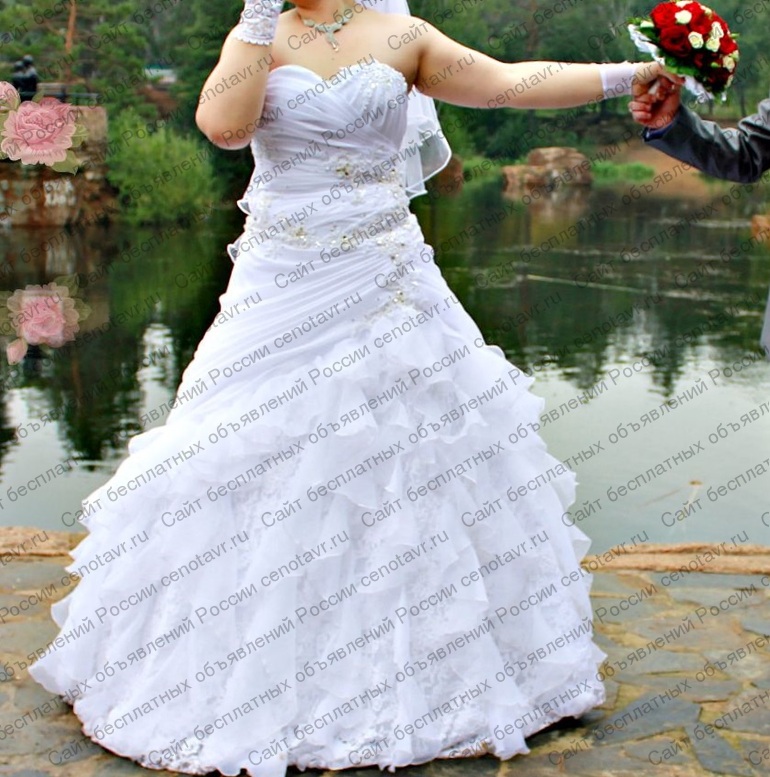 Платья в челябинске фото цены Очень красивое свадебное платье в Челябинске. Объявления cenotavr