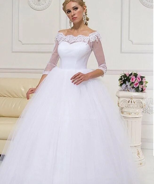 Платья в иркутске фото и цены Свадебное новое платье - купить в Новосибирске, цена 6 000 руб., продано 1 июля 