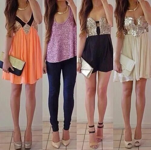Платья в клуб для девушек фото #sparkles Fashion outfits, Outfits, Girly fashion