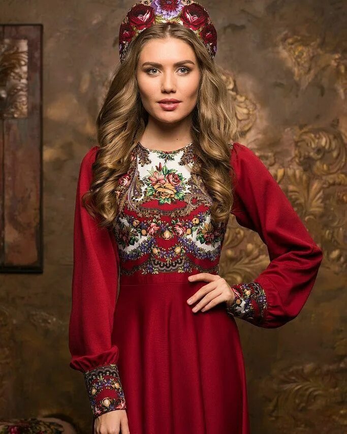 Платья в народном стиле модная версия 11 Likes, 3 Comments - @allrussiandress on Instagram: "Новая коллекция уже в про