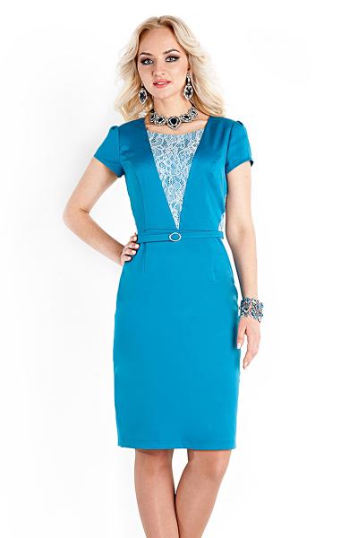 Платья в новосибирске фото с ценами Платье с контрастными вставками Опен-425 - купить в Новосибирске, цена 2952.00 р