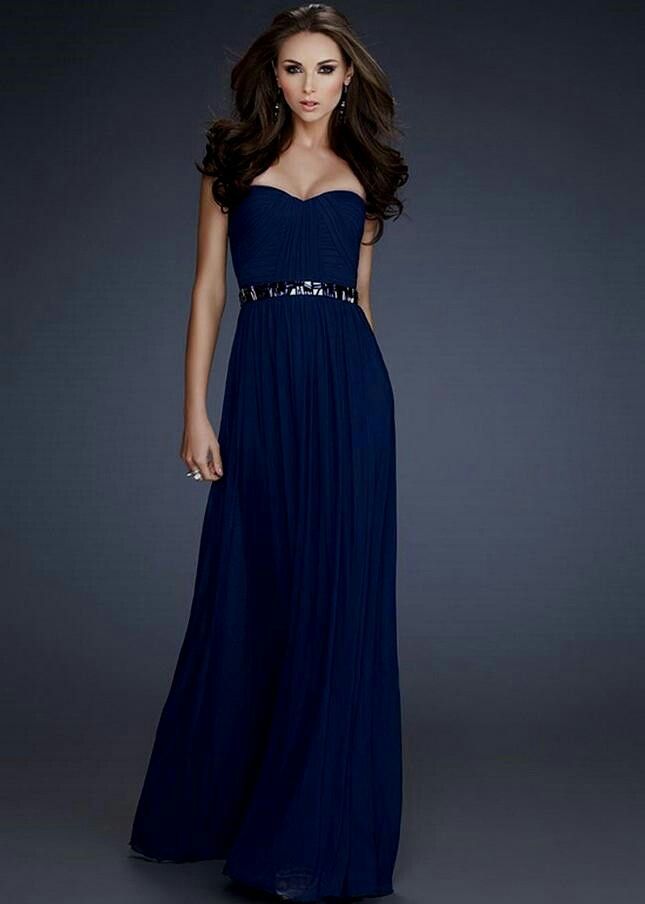 Платья в пол фото #LongSimpleGown Navy blue prom dresses, Dresses, Prom dresses blue