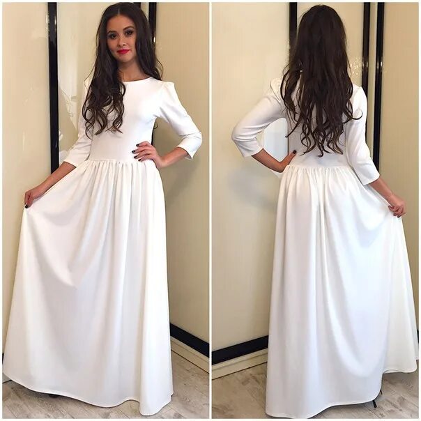 Платья в пол фото Платье Цена :11 000тг за размер (ХS,S,М), 13 000тг за размер(L,XL)Ткань :креп да