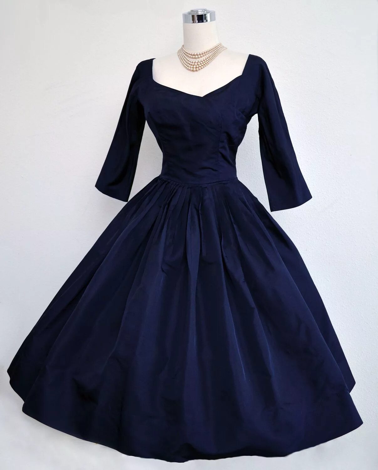 Платья в стиле 50 фото navy 1950s dress Cheap - OFF 73