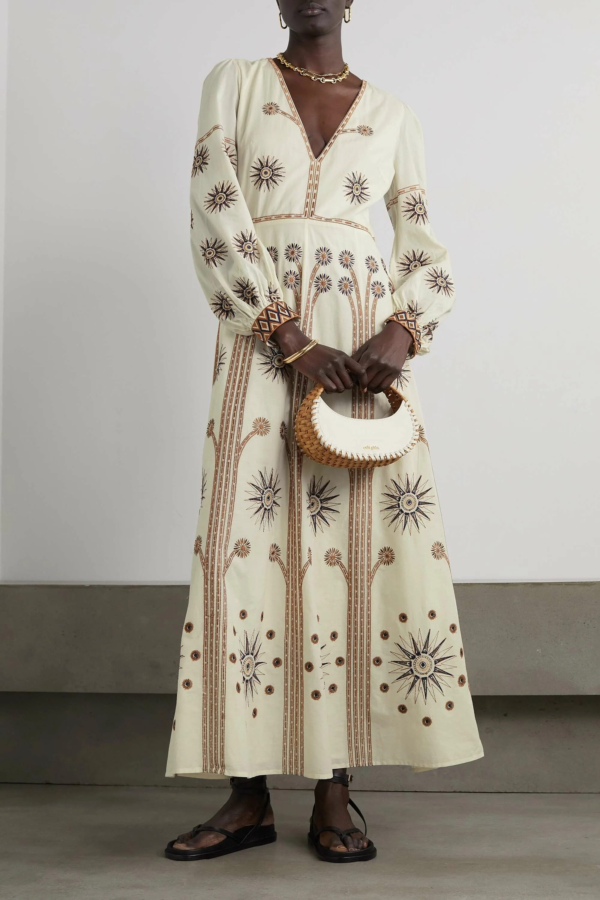 Платья в стиле бохо 2024 модные тенденции Платье в стиле бохо 2024