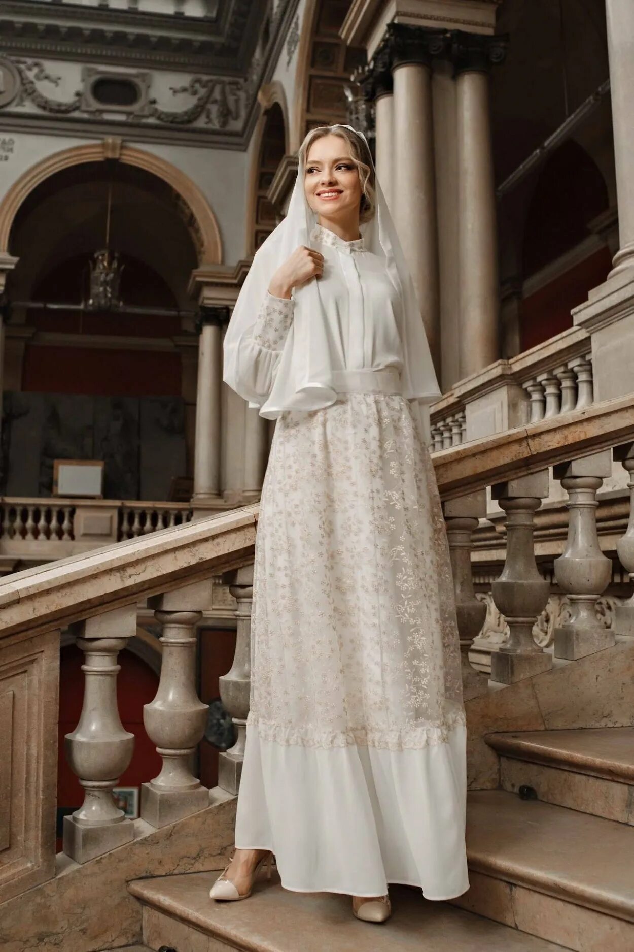 Платья в церковь фото Православные платья для венчания Каталог одежды Dress-m.ru