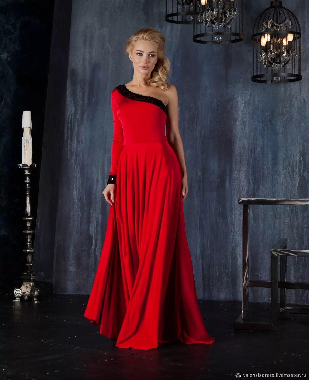 Платья вечерние фото минск Вечернее платье на одно плечо, красное платье в пол купить в интернет-магазине Я