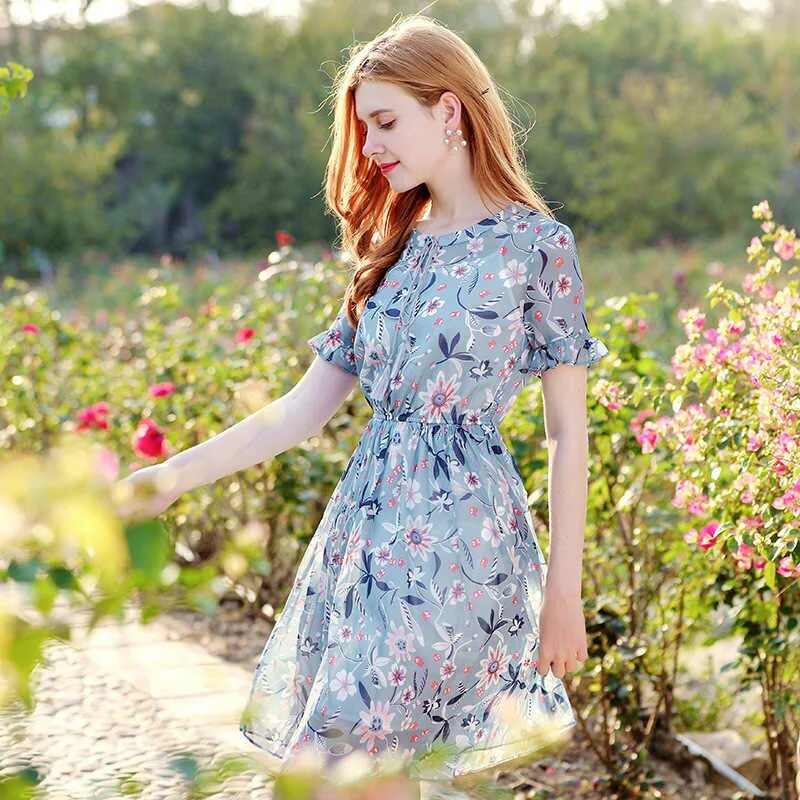 Платья весна фото Встречайте легкие и яркие ткани штапель, шифон и армани шелк!