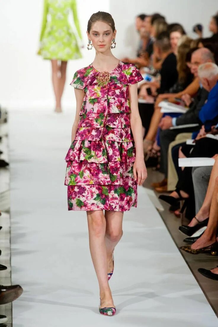 Платья весна фото Oscar de la Renta Spring 2014 Ready-to-Wear Collection Fashion dress party