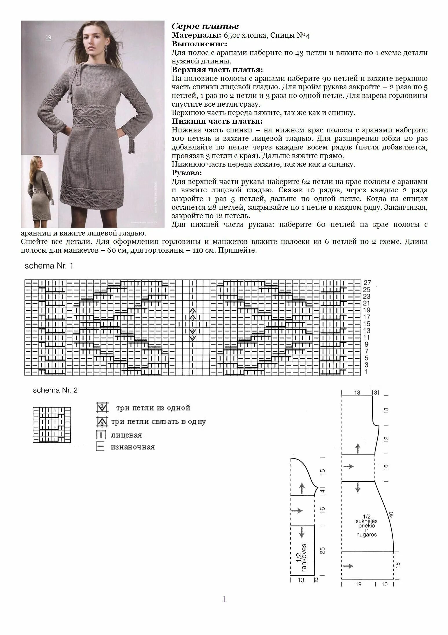Платья вязаные спицами схемы фото Вяжем "Эффектное серое платье" онлайн Top outfits, Crochet clothes, Fashion