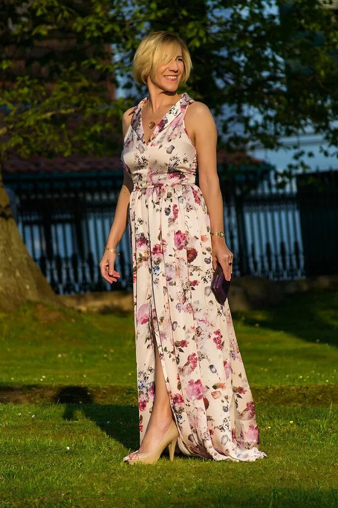 Платья взрослые фото Летние платья для женщин 40-50 лет: 11 ярких образов Летние платья, Платья, Летн