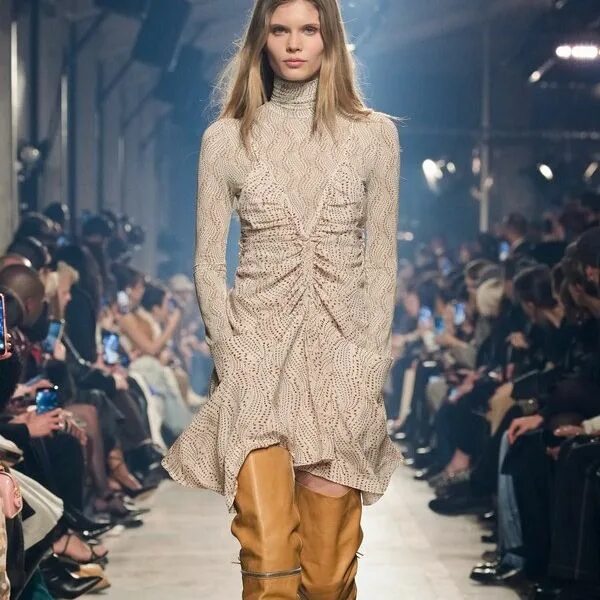 Платья женские 2024 тренды осень зима Isabel Marant FW-2023/24 (осень-зима 2023/24) ModaNews.ru Интернет портал индуст