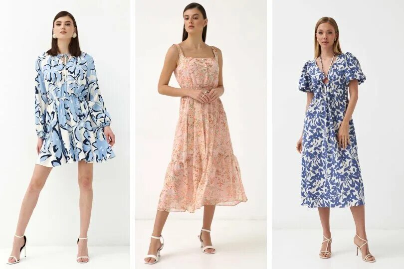 Платья женские мода 2024 фото Тренды лета 2024 года: главные тенденции женской одежды CLOXY WEAR CLOXY WEAR Дз