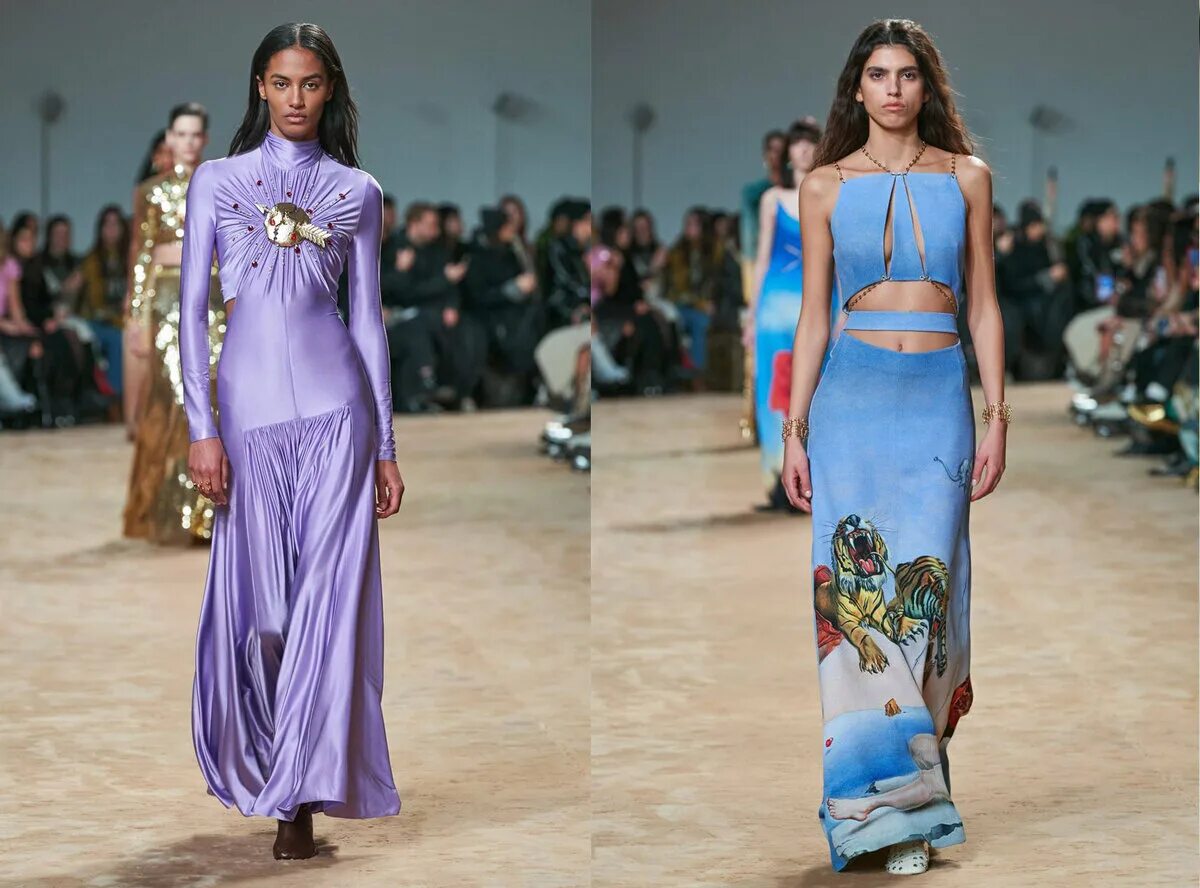 Платья женские мода 2024 фото Какие цвета одежды сейчас в моде 2024