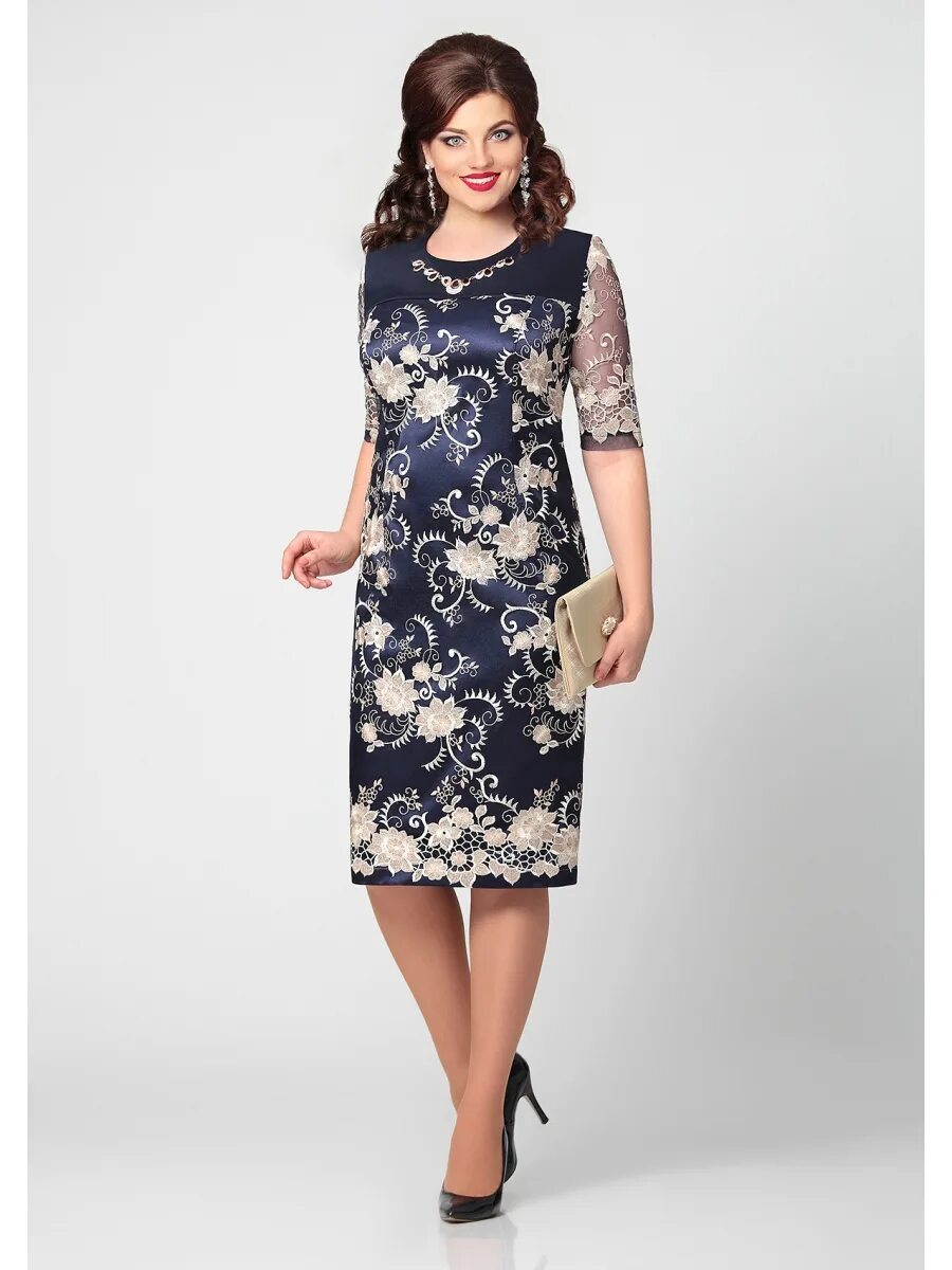 Платья женские нарядные недорого фото Нарядное платье Mira Fashion арт: 219748 купить от белорусских производителей за