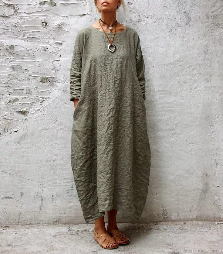 Платья женские стиль бохо купить Льняное платье в интернет-магазине Ярмарка Мастеров по цене 10500 ₽ - DC3CBRU Пл