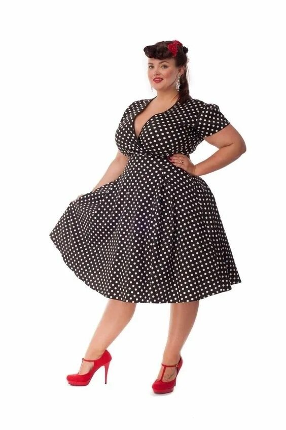 Платья женские стиль стиляги для полных женщин Pin on мода для полных женщин 2018 Vintage style dresses, Vintage dresses, Rocka