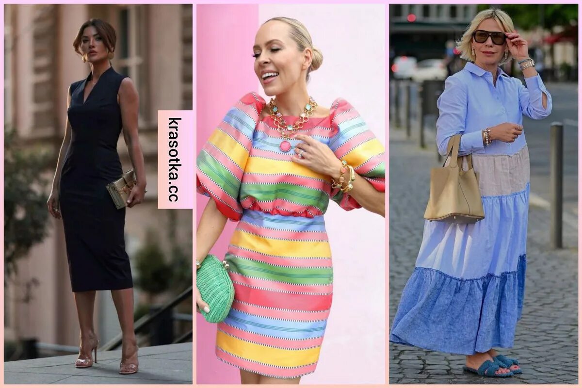 Платья женские стильные 2024 фото Фасон платьев для женщин фото Duhi-Queen.ru