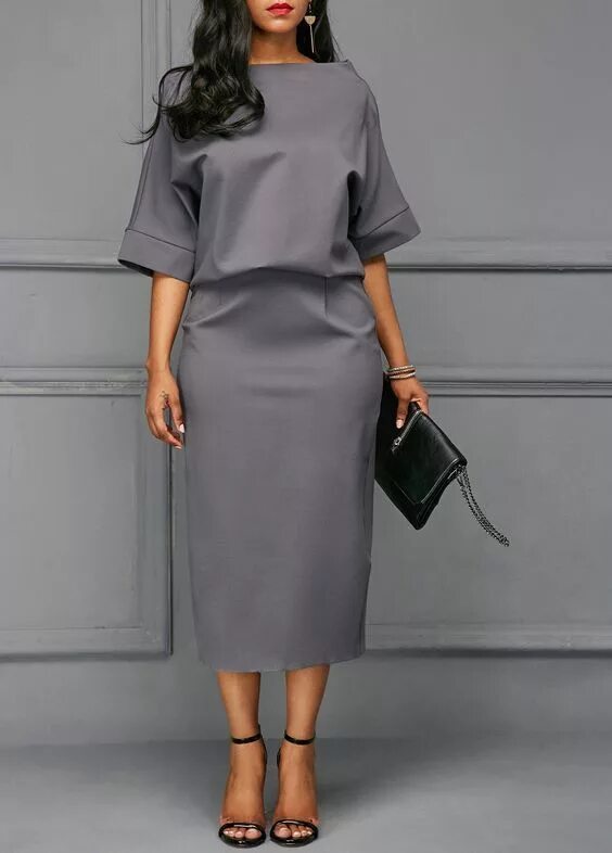 Платья женские стильные модные фото Стильные платья для женщин с пышными формами Women's fashion dresses, Modest dre