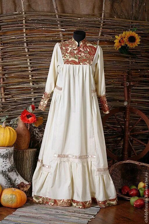 Платья женские в народном стиле Фото на тему: Шоколадный печворк - Елена Середа - идеи и подборки товаров 2024