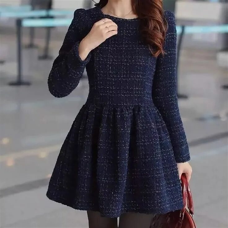 Платья зима фото платья из толстой ткани: 10 тыс изображений найдено в Яндекс.Картинках Vestidos 