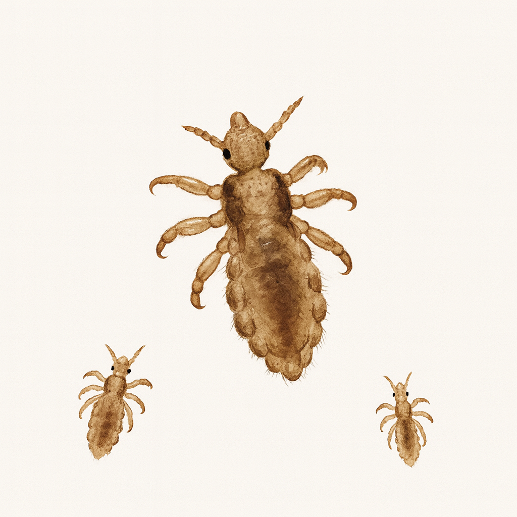 Платяная вша как выглядит фото Utelės- Dezis.lt