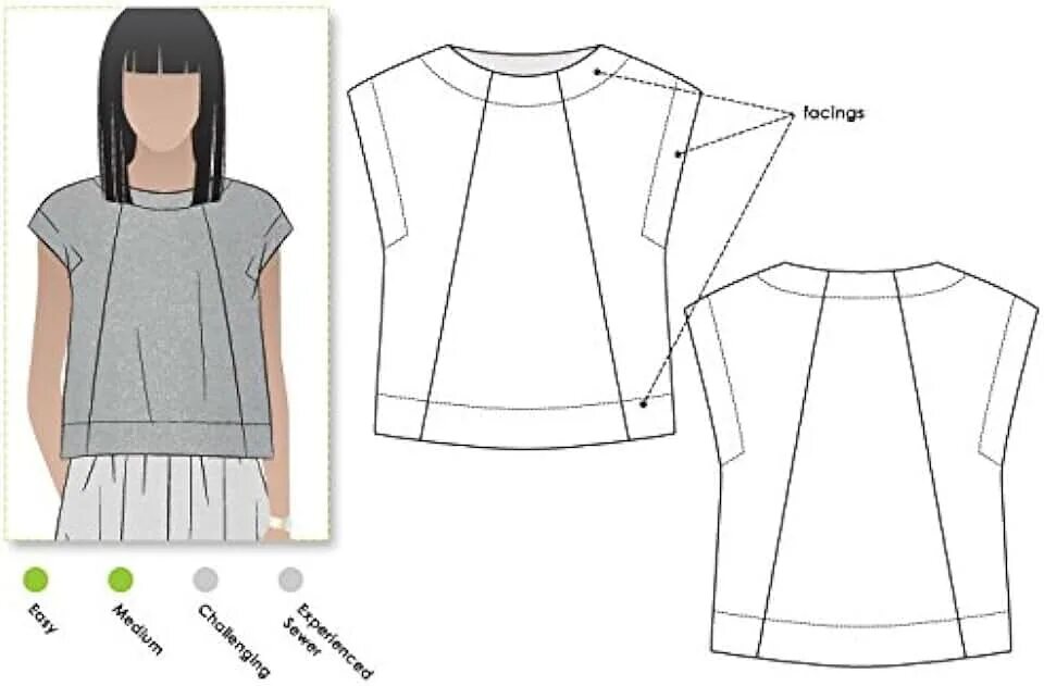 Плечи выкройка Amazon.com: Kwik Sew Patterns For Women