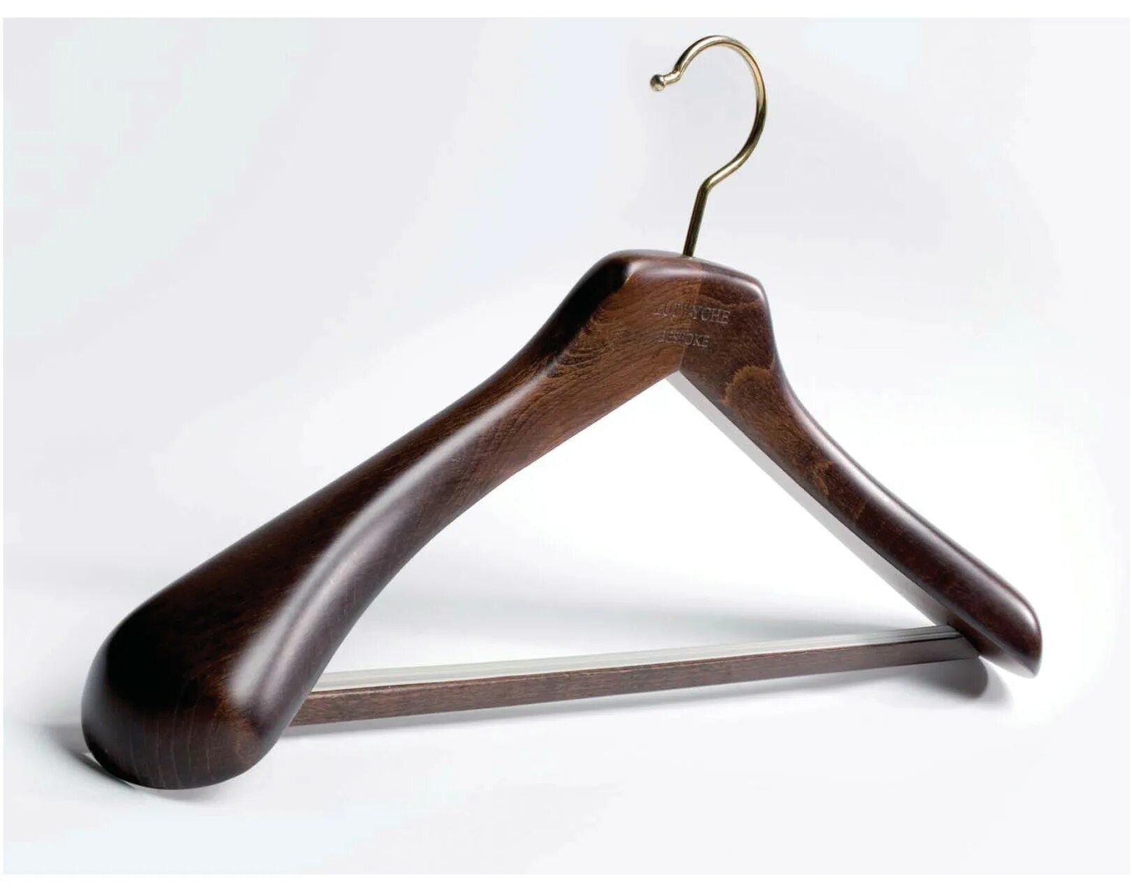 Плечики для одежды фото Clothes hanger in Wood - mod. Milano