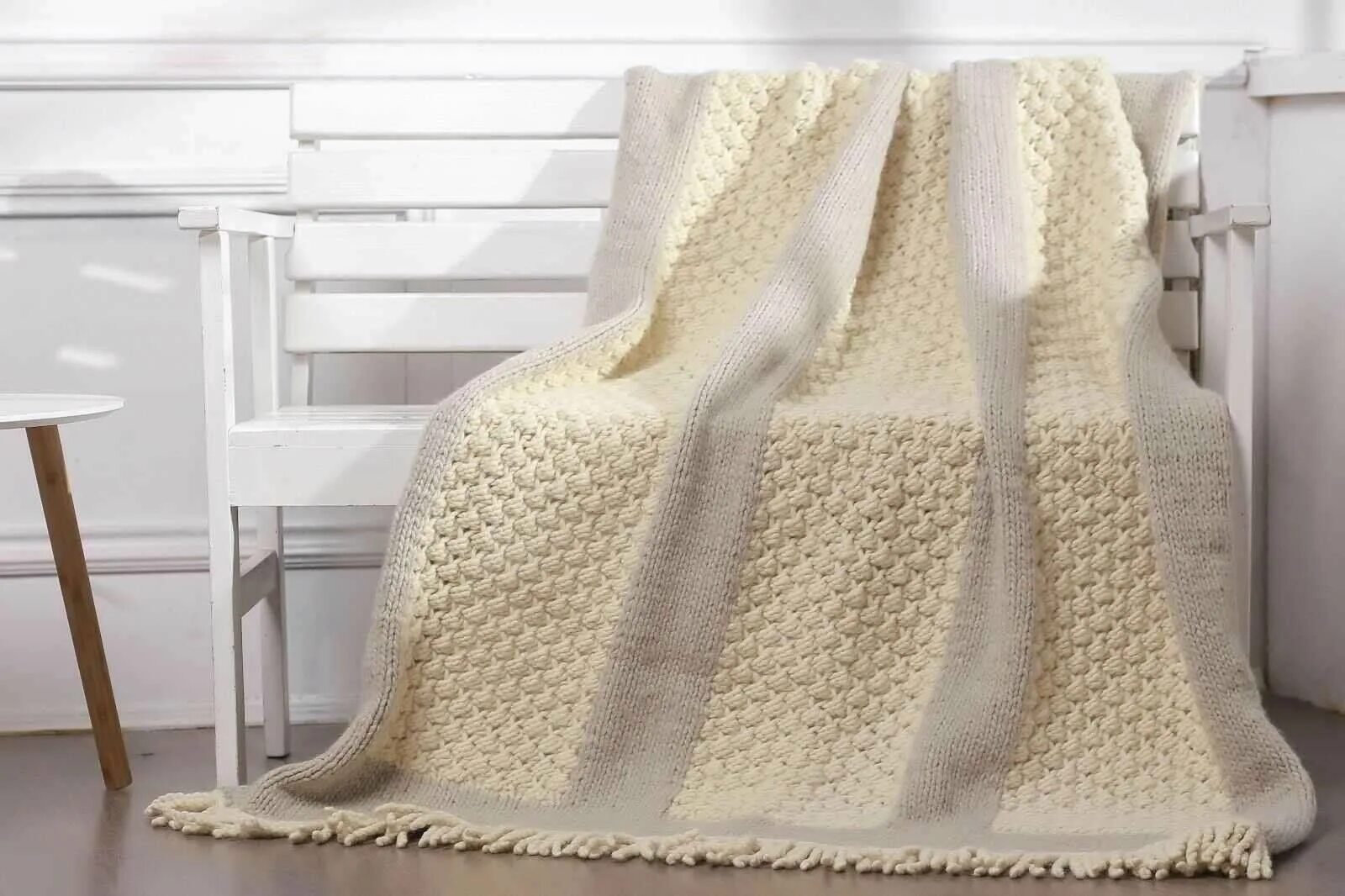 Плед фото схема Беседа "Вязаные пледы" 2023, Семилукский район - дата и место проведения, програ