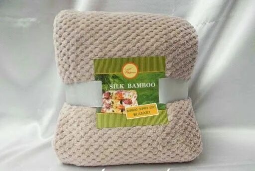 Плед из магнит косметик фото Бамбуковый плед со склада гипоалергенное теплое: 360 грн. - Текстиль Київ на Olx