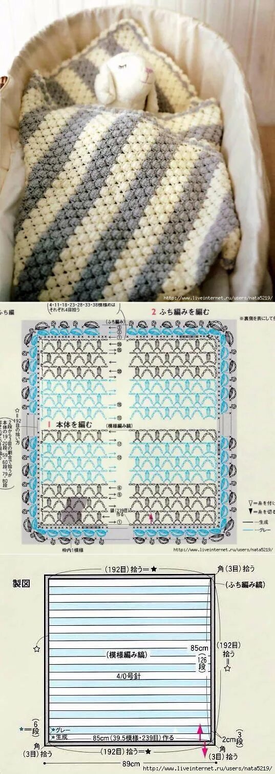 Плед из плюшевой пряжи крючком схема узоры крючком Идеи для вязания, Вязаное покрывало, Узор для вязания крючком