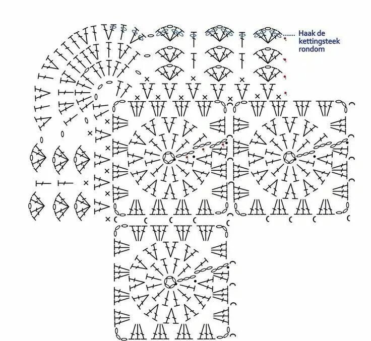 Плед крючком схемы плед 3д крючком из квадратов схема: 8 тыс изображений найдено в Яндекс.Картинках