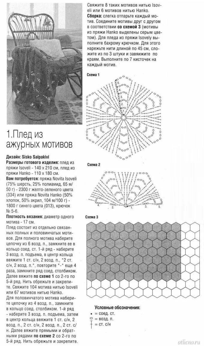 Плед крючком схемы и описание Вязание: Шикарный плед крючком Вязание, Вязание крючком, Покрывало
