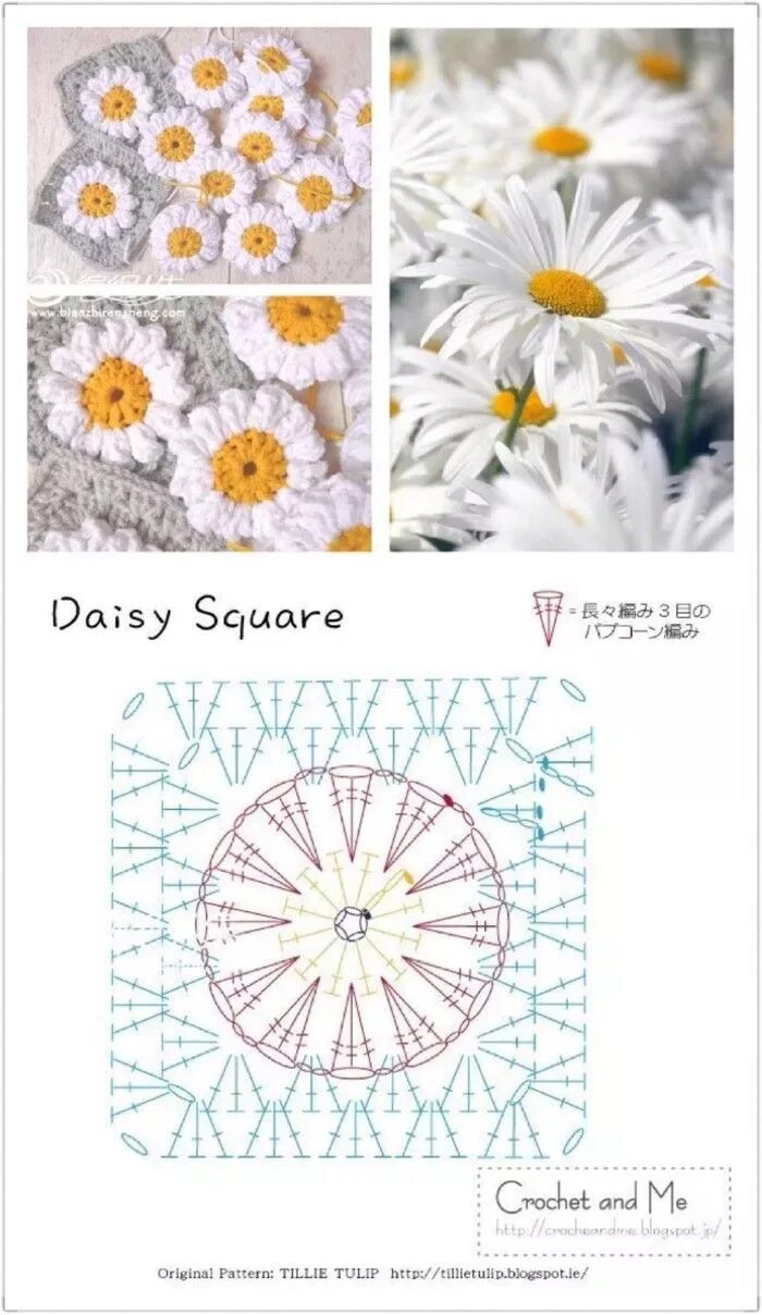 Плед крючком со схемами цветочная поляна Pin on Crochet Crochet bedspread pattern, Crochet square patterns, Granny square