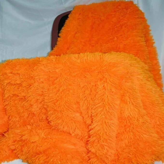Плед оранжевый из магнит косметик фото Меховой плед,200*230 см/Плед Пледы и покрывала. Пледы в гостиную и спальню