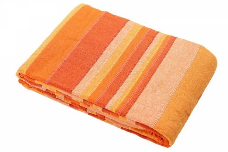 Плед оранжевый из магнит косметик фото Покрывало самотканое х/б 225х270 - купить по цене 2 037 руб. в интернет магазине