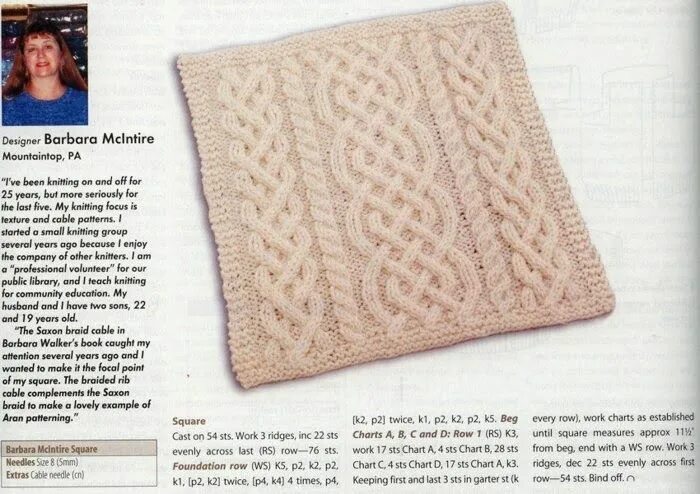 Плед с косами спицами схема и описание Irina: Aran knitting. Great Blanket Ideas. PATTERNS. Узоры для вязания, Схемы вя