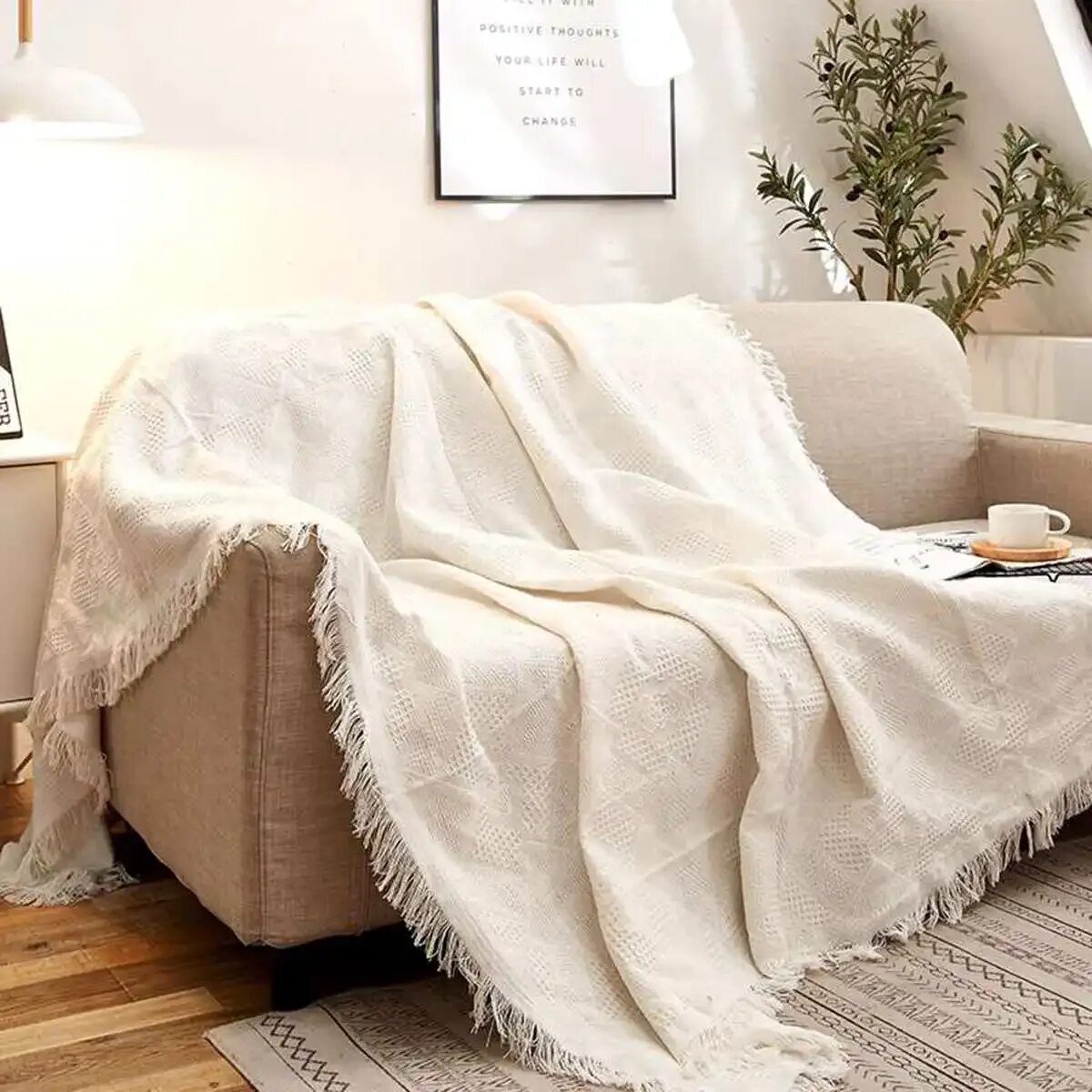 Плед в интерьере фото Фото красивого пледа