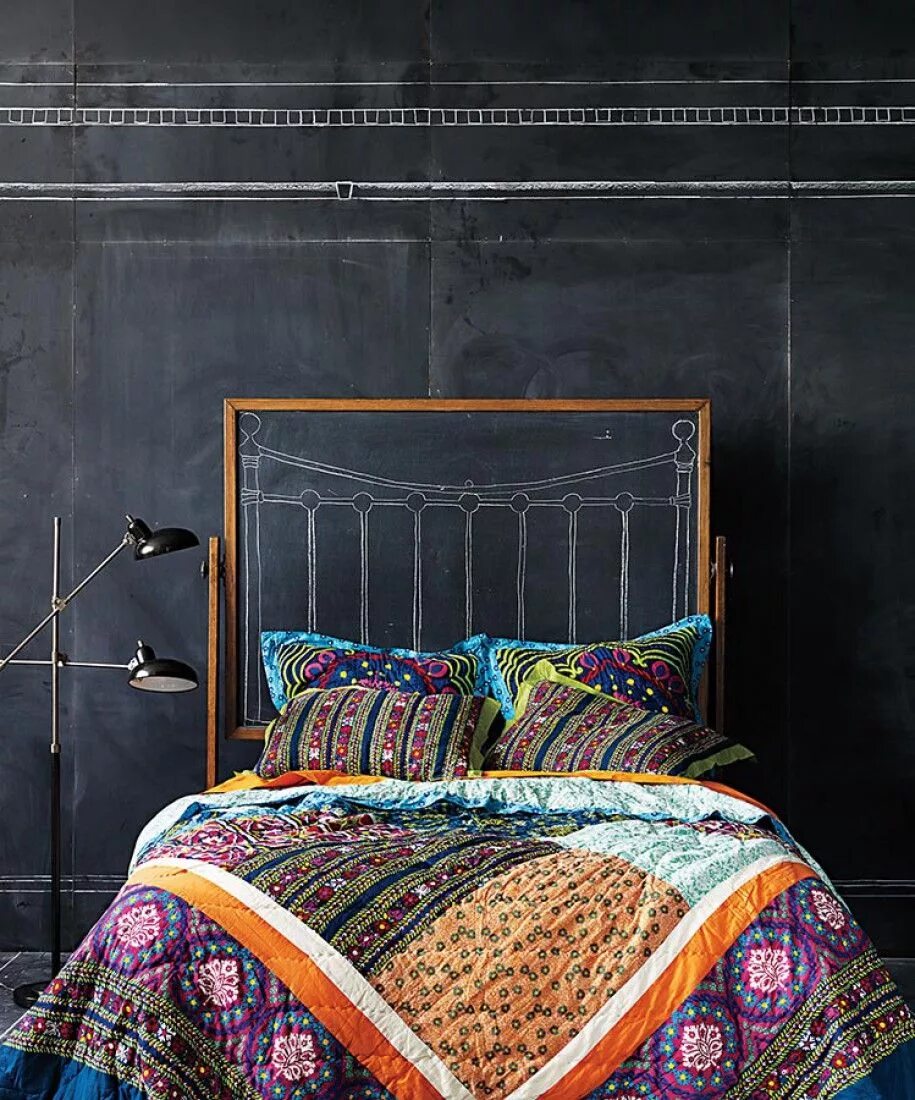 Плед в стиле лофт Wallpaper Tinta Lousa Wallpaper anthracite Designs de quarto, Ideias de decoraçã