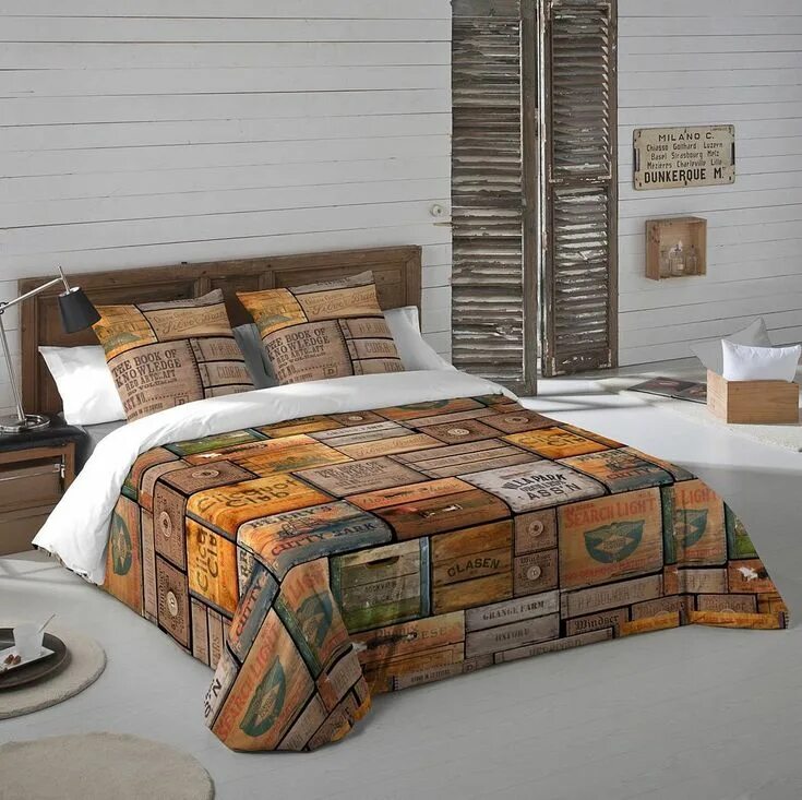 Плед в стиле лофт Декоративная ткань в стиле лофт Испания Код:400149v1 Ширина:280см Плотность 190 