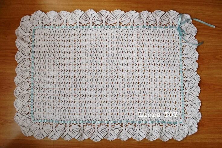 Пледы для новорожденных схемы фото Детский ажурный плед крючком. Схема вязания. Схемы вязания, Вязание крючком покр