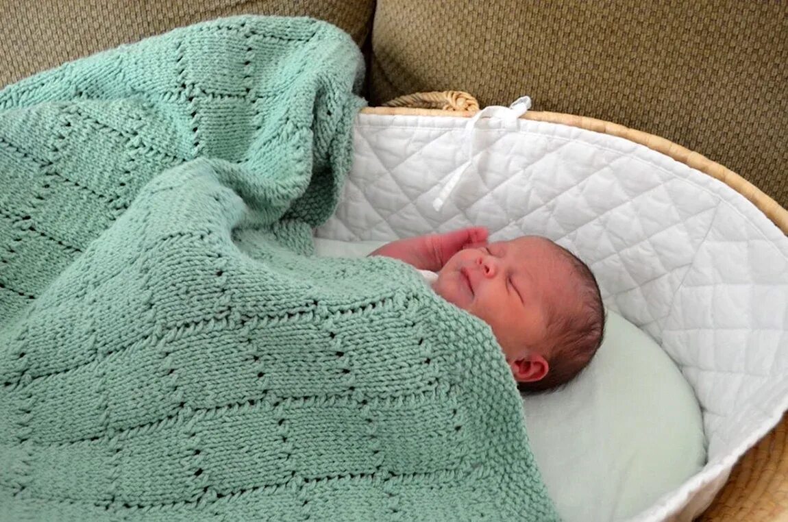 Пледы для новорожденных схемы фото Вязать детский плед для новорожденного фото - DelaDom.ru