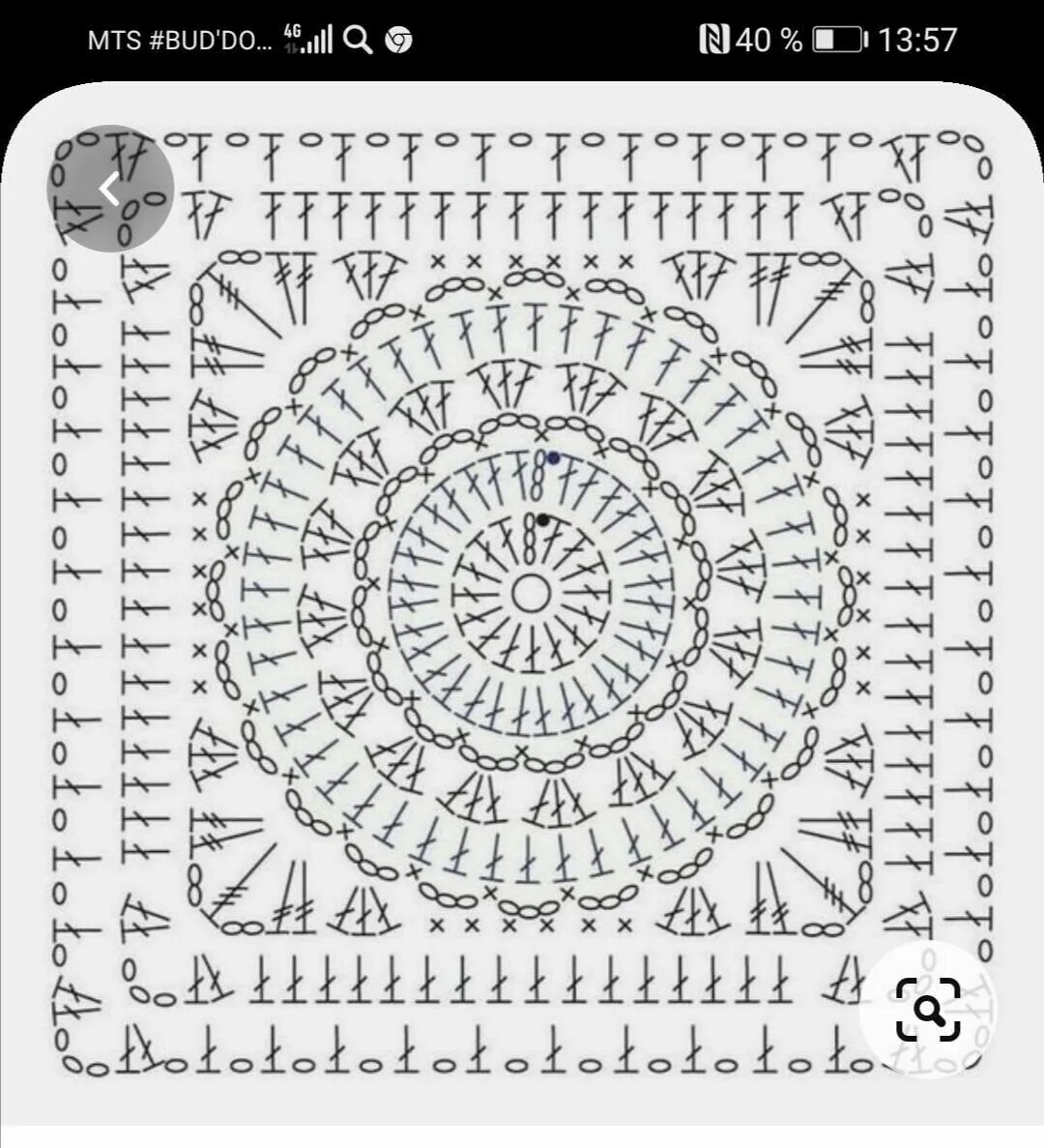 Пледы круглыми мотивами крючком со схемами Вязание и не только.Новичкам и мастерам. - СХЕМЫ МОТИВОВ. № 9 OK.RU Квадратные у