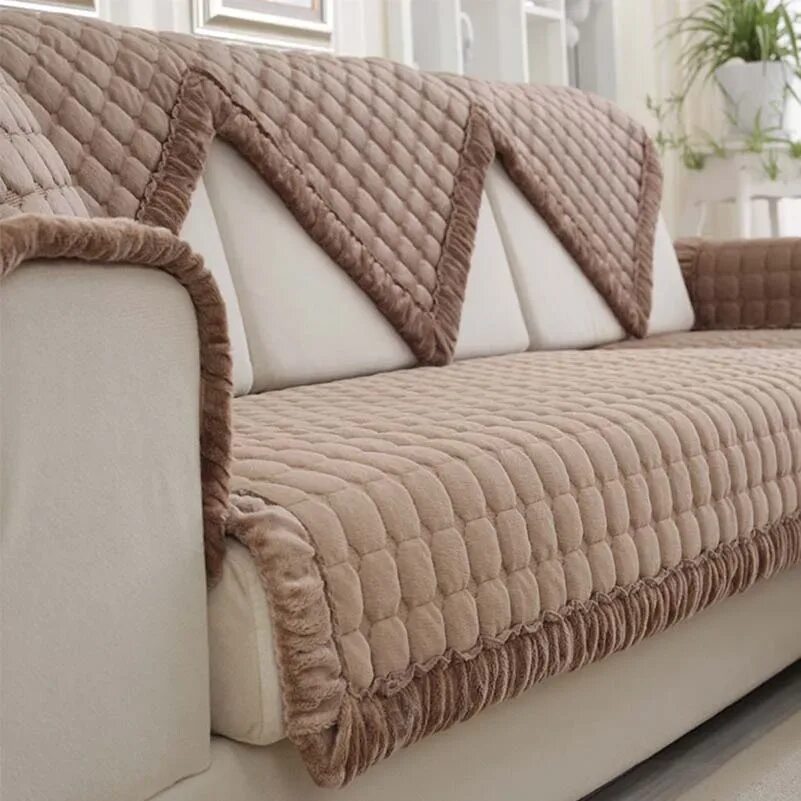 Пледы на диван фото Роскошный плед Чехлы для диванов гостиная Универсальный мебельные чехлы на