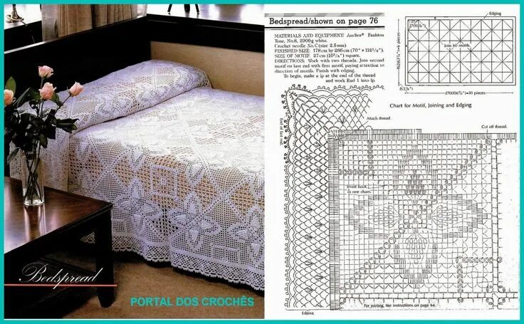 Пледы покрывало крючком схемы Colcha de croche, Colchas, Padrão de colcha de crochê