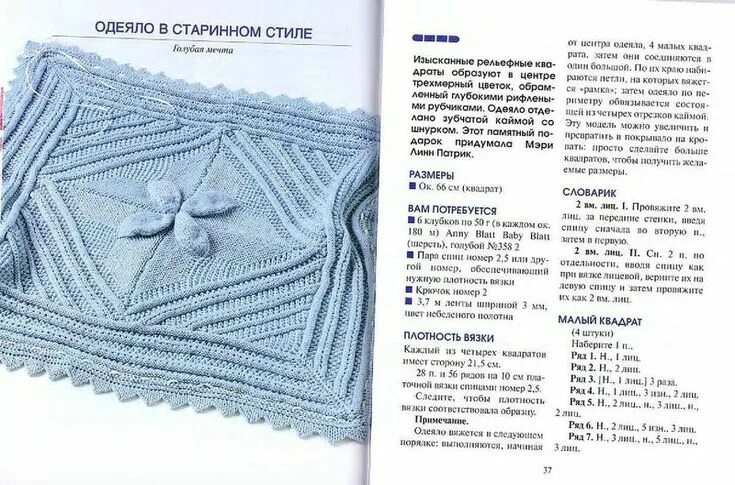 Пледы спицами схемы и описание бесплатно пледы Вязание, Альбом, Спица