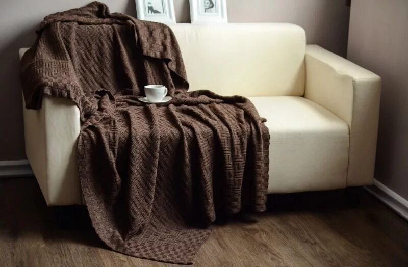 Пледы в интерьере фото Вязаный уют: пледы и подушки в интерьере: Идеи и вдохновение в журнале Ярмарки М