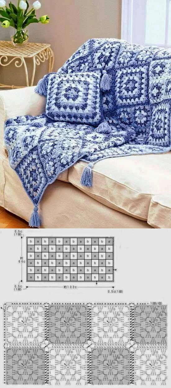 Пледы вязаные крючком фото и схемы Pin by Kathy Moore on Crochet in 2023 Crochet blanket patterns bernat, Easy croc