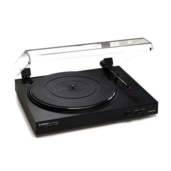 Плеер магазин фото Проигрыватель для виниловых пластинок Lenco L-3867 (Черный, +USB)